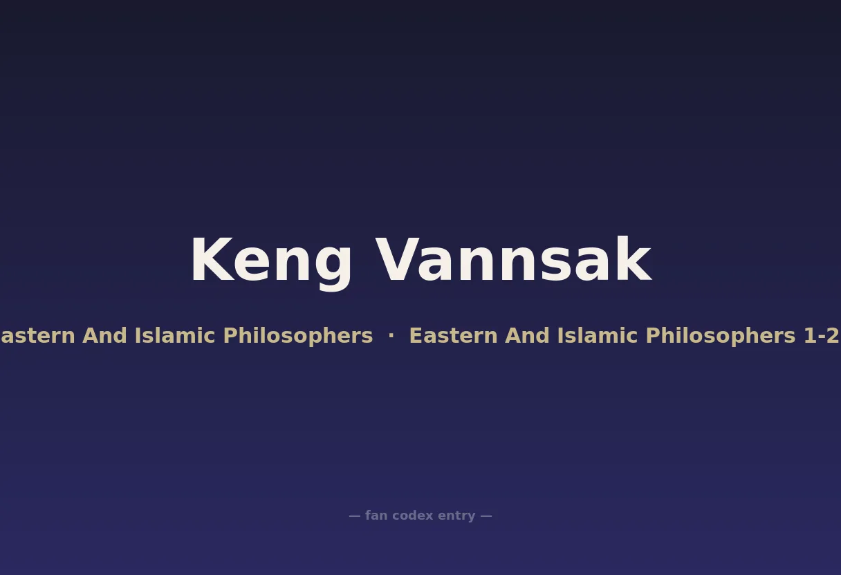 Keng Vannsak