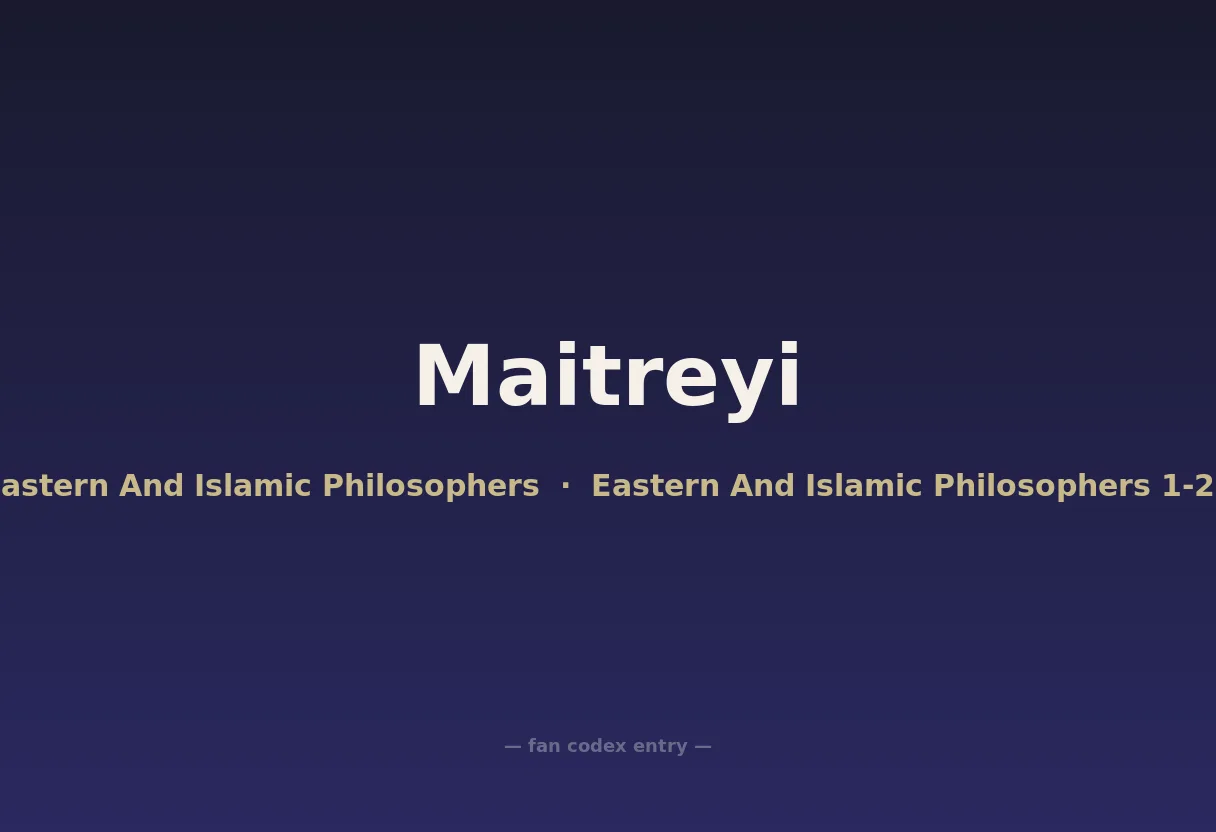 Maitreyi